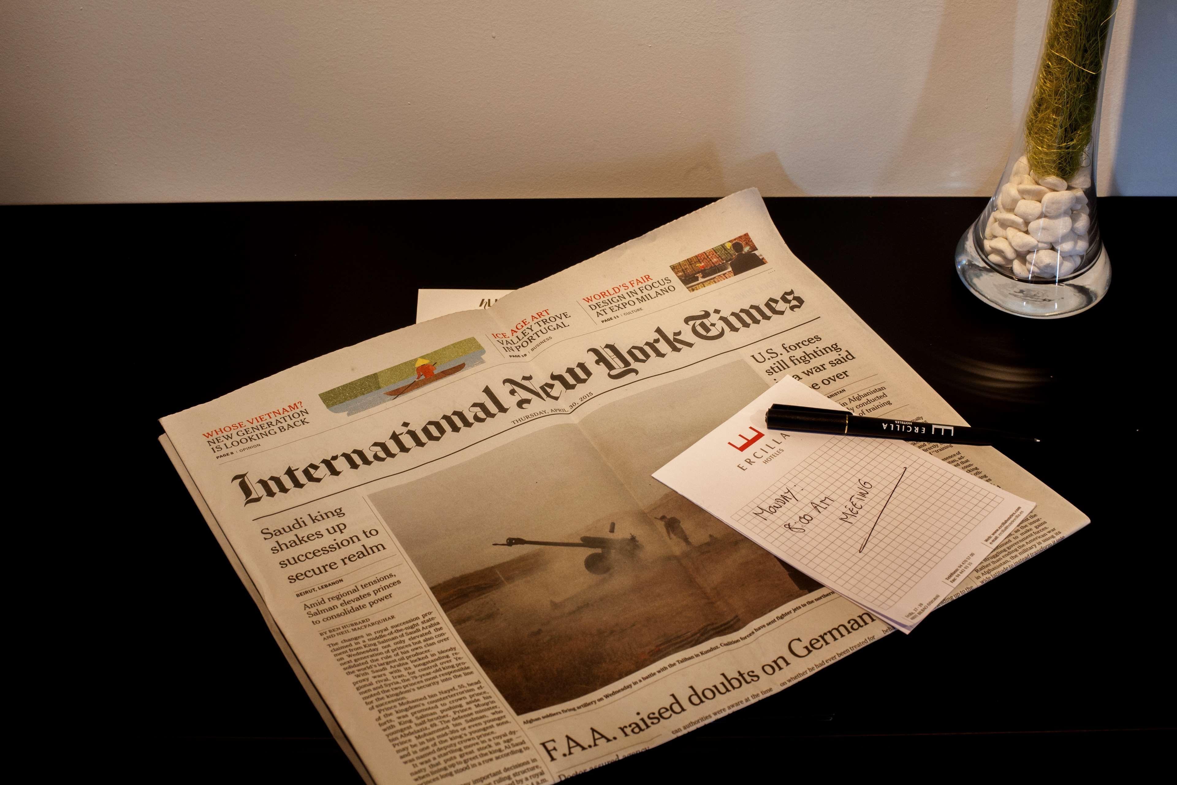 Hotel Lopez De Haro Bilbao Bagian luar foto The International New York Times